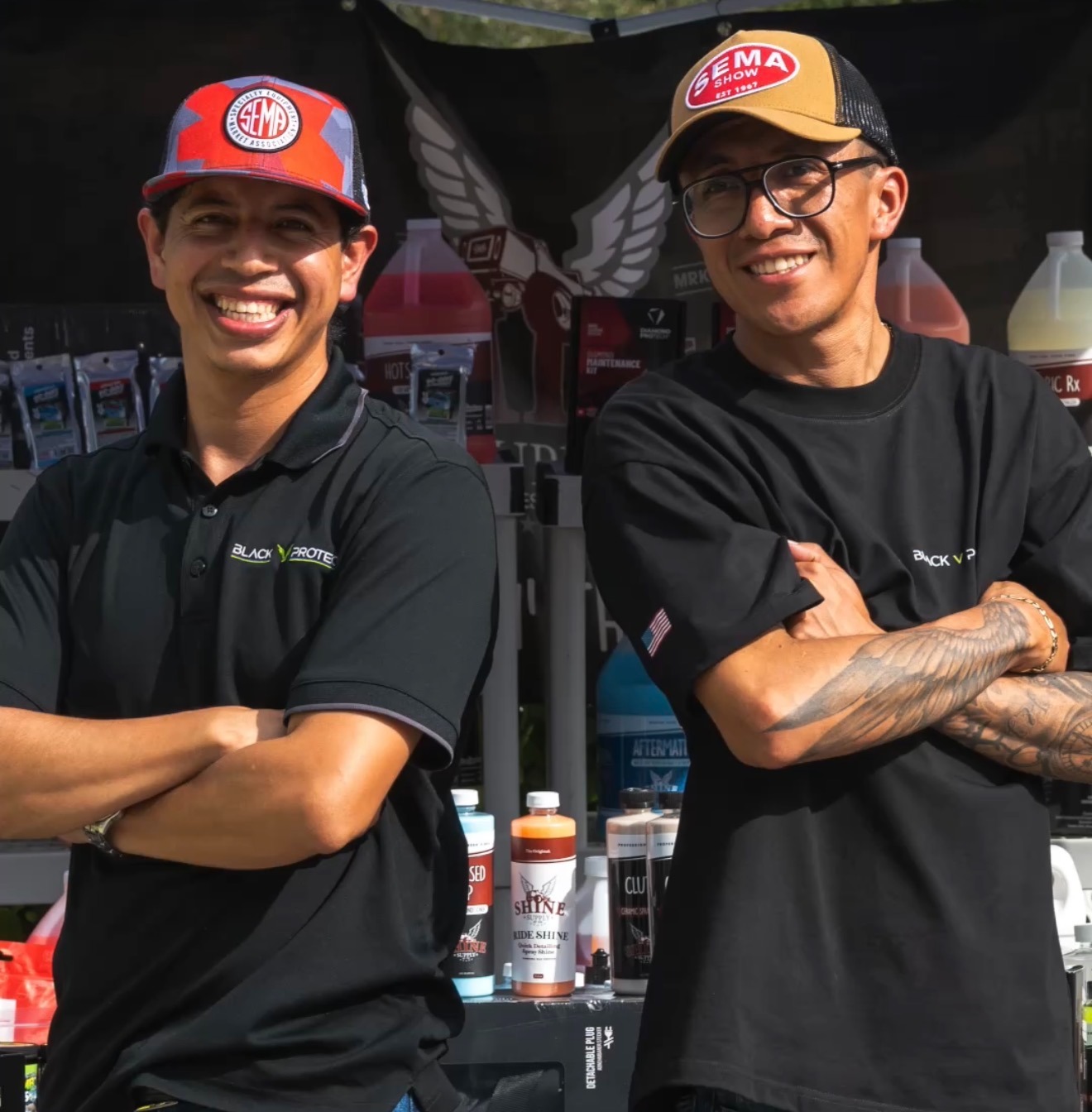 Auto detailing in Orlando, FL · Black V Protect team page hero